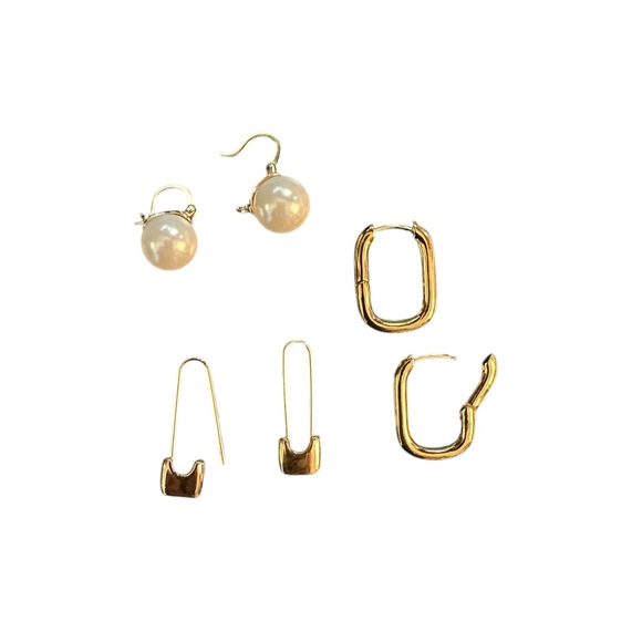 Set of 3 earrings - Picture 2 of 2